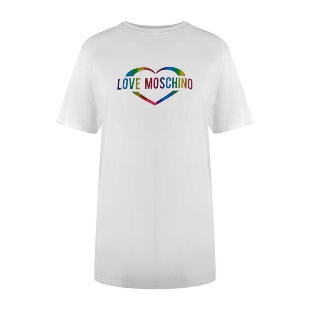 Love Moschino Womens/Ladies Heart Cotton T-Shirt / White